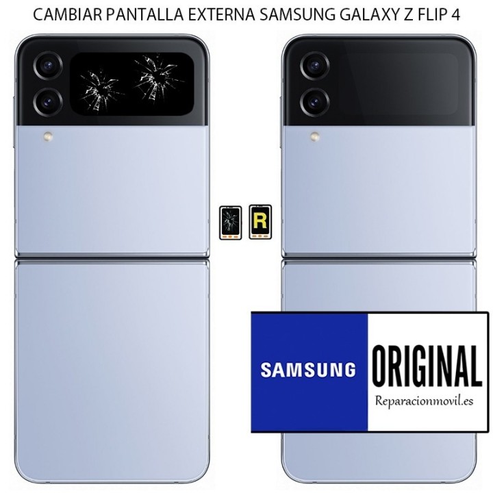 Cambiar Pantalla Externa Samsung Galaxy Z Flip 4 5G