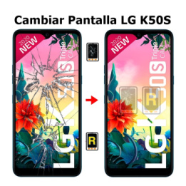 Cambiar Pantalla LG K50S LMX540EMW