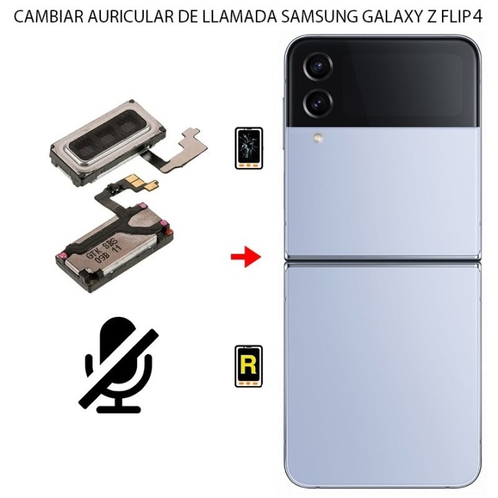 Cambiar Auricular De Llamada Samsung Galaxy Z Flip 4 5G