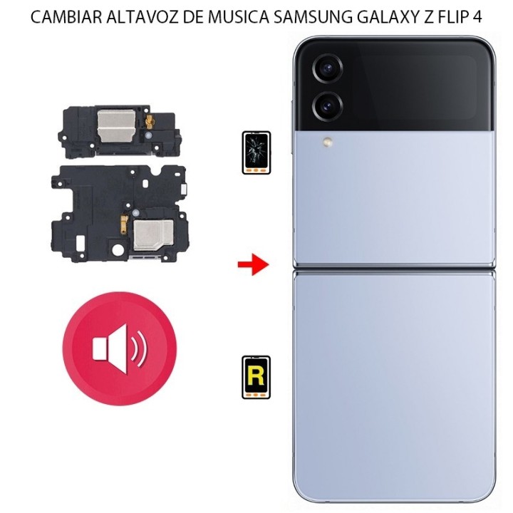Cambiar Altavoz De Música Samsung Galaxy Z Flip 4 5G