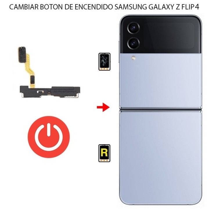 Cambiar Botón De Encendido Samsung Galaxy Z Flip 4 5G