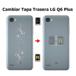 Cambiar Tapa Trasera LG Q6 LGM700N