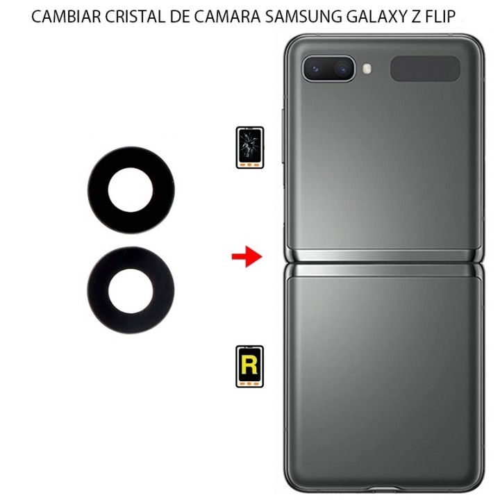 Cambiar Cristal De Cámara Trasera Samsung Galaxy Z Flip 5G