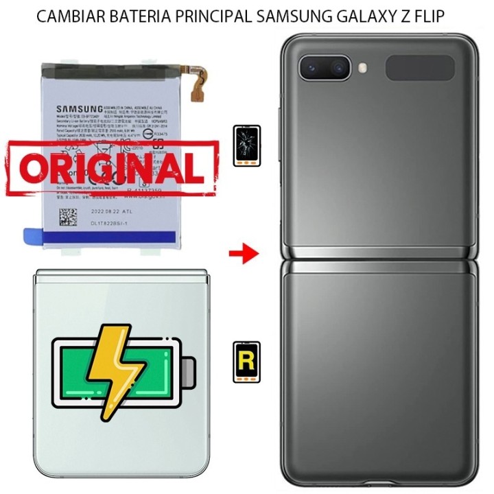 Cambiar Batería Original Principal Samsung Galaxy Z Flip 5G