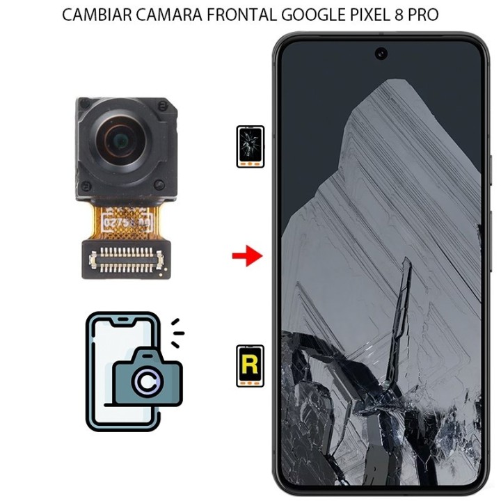 Cambiar Cámara Frontal Google Pixel 8 Pro
