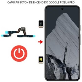 Cambiar Botón de Encendido Google Pixel 8 Pro