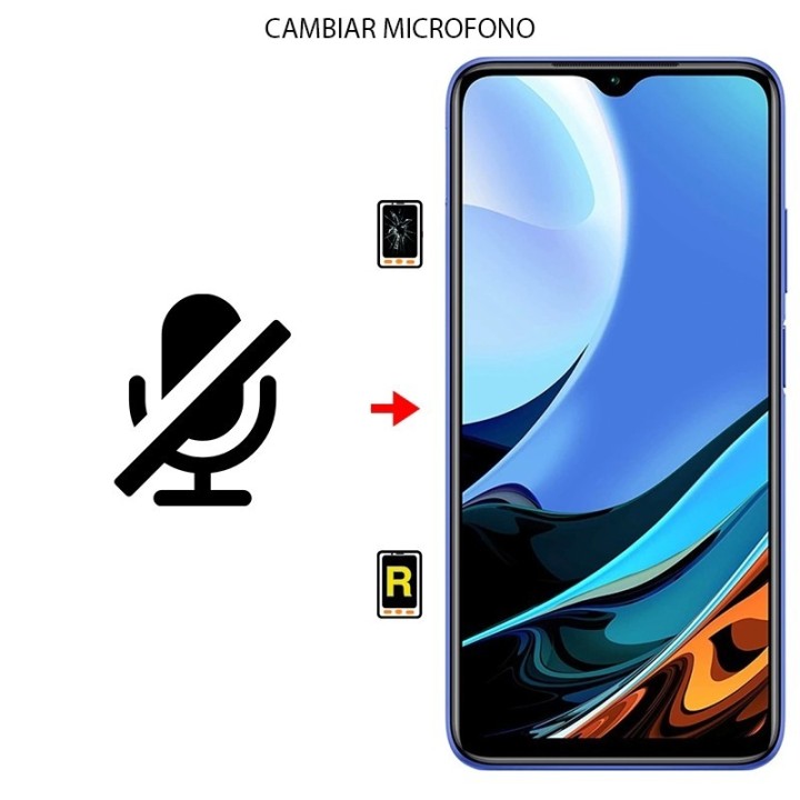 Cambiar Micrófono Realme Narzo 50i Prime