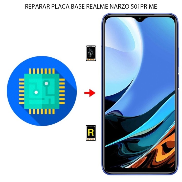Reparar Placa Base Realme Narzo 50i Prime