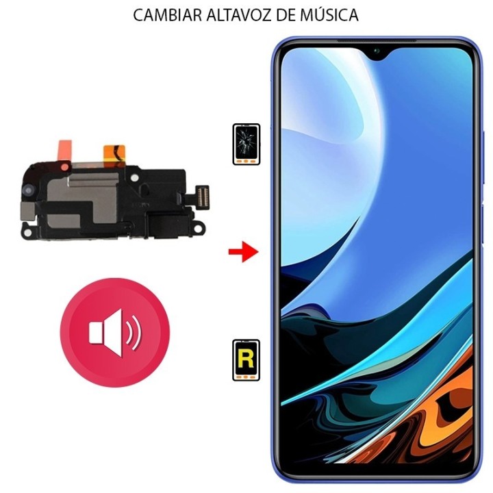 Cambiar Altavoz de Música Realme Narzo 50A Prime