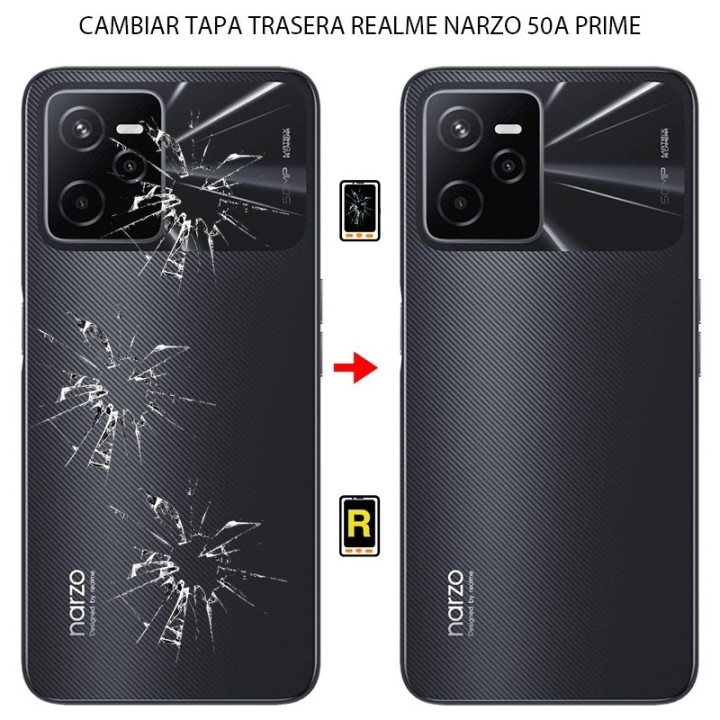 Cambiar Tapa Trasera Realme Narzo 50A Prime