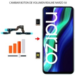 Cambiar Botón de Volumen Realme Narzo 50
