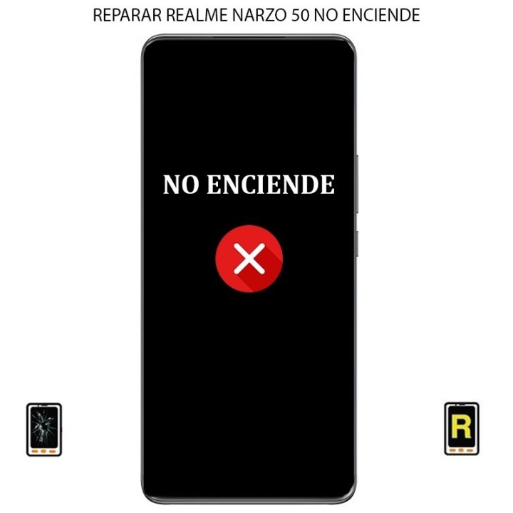Reparar Realme Narzo 50 No Enciende
