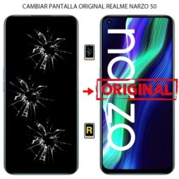 Cambiar Pantalla Realme Narzo 50 5G Original
