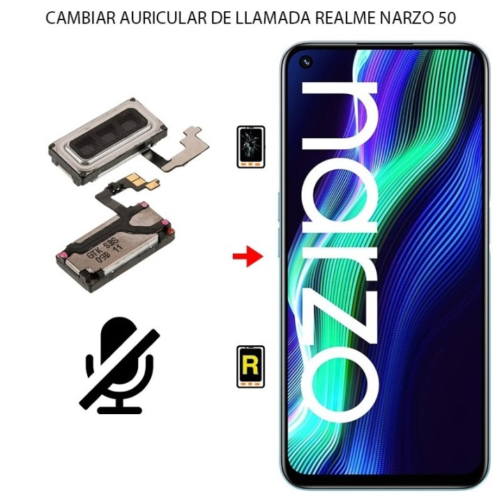 Cambiar Auricular de Llamada Realme Narzo 50 5G