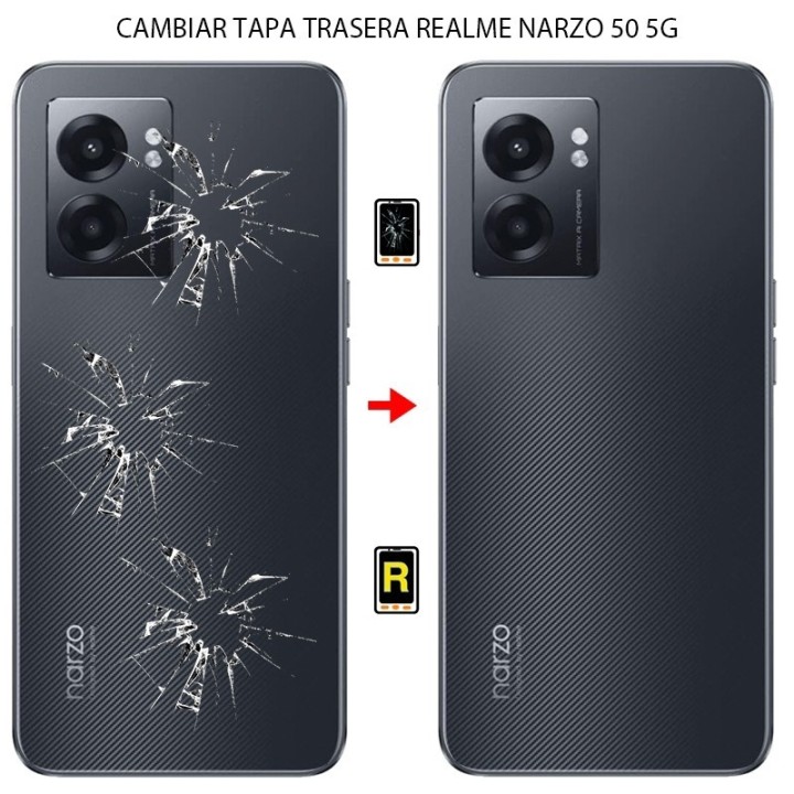 Cambiar Tapa Trasera Realme Narzo 50 5G