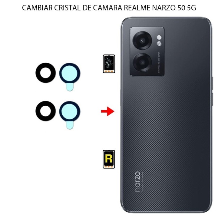 Cambiar Cristal Cámara Trasera Realme Narzo 50 5G