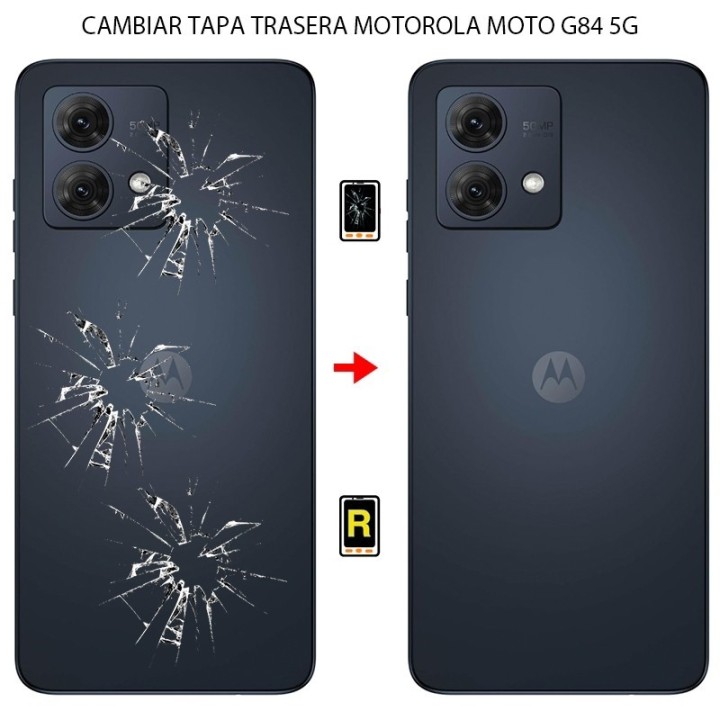Cambiar Tapa Trasera Motorola Moto G84 5G