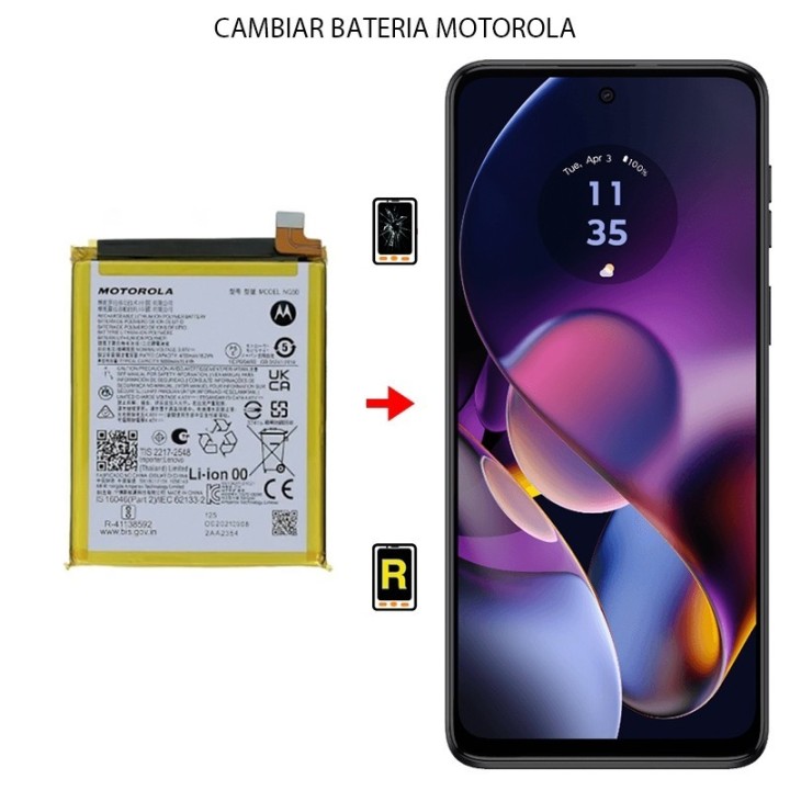 Cambiar Batería Motorola Moto G14
