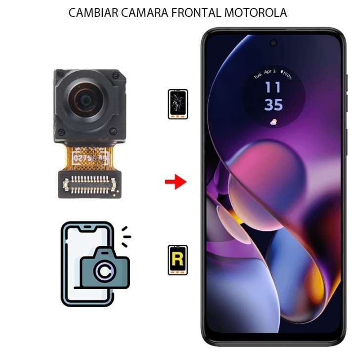 Cambiar Cámara Frontal Motorola Moto G14