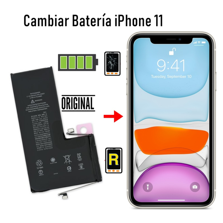 Cambiar Batería iPhone 11