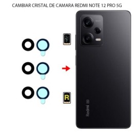 Cambiar Cristal Cámara Trasera Xiaomi Redmi Note 12 Pro 5G