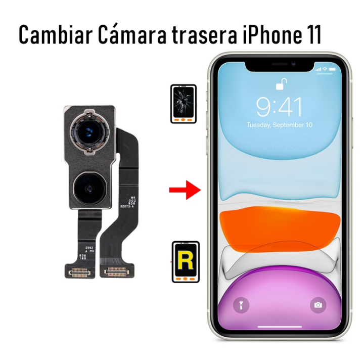 Cambiar Cámara Trasera iPhone 11
