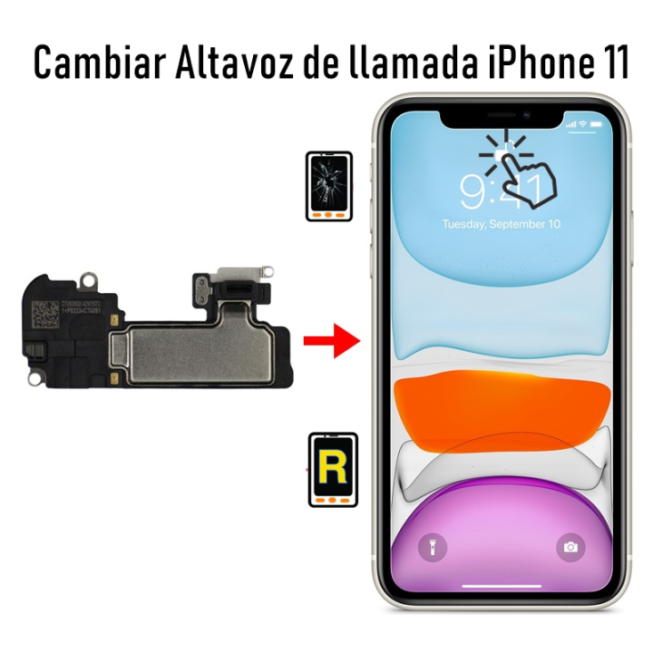 Cambiar Altavoz de Llamada iPhone 11