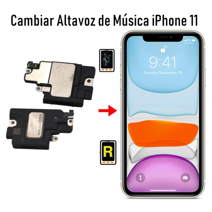 Cambiar Altavoz de Música iPhone 11