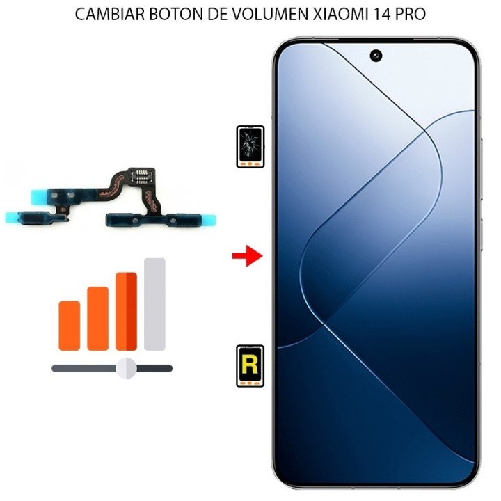 Cambiar Botón de Volumen Xiaomi 14 Pro