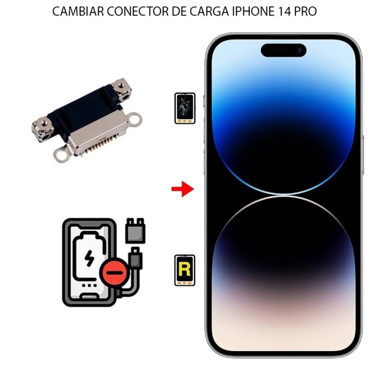 Cambiar Conector De Carga iPhone 14 Pro