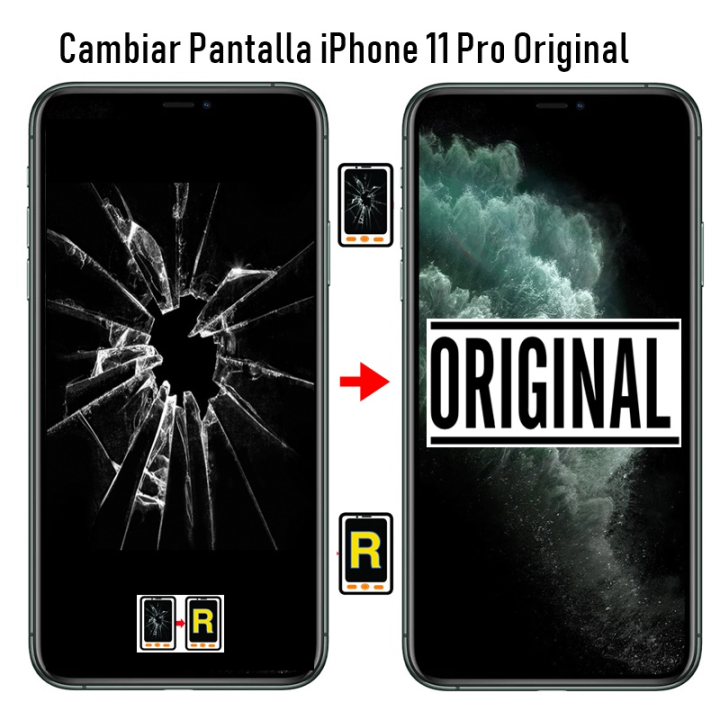 Cambiar Pantalla iPhone 11 Pro Original