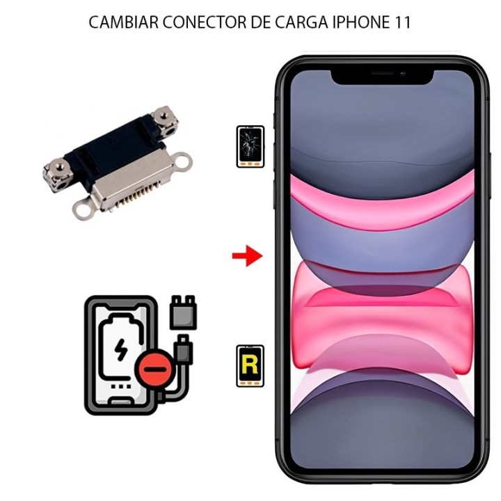 Cambiar Conector De Carga iPhone 11