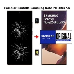 Cambiar Pantalla Samsung Note 20 Ultra 5G