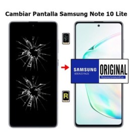 Cambiar Pantalla Samsung Note 10 Lite