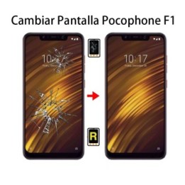 Cambiar Pantalla Pocophone F1 Compatible