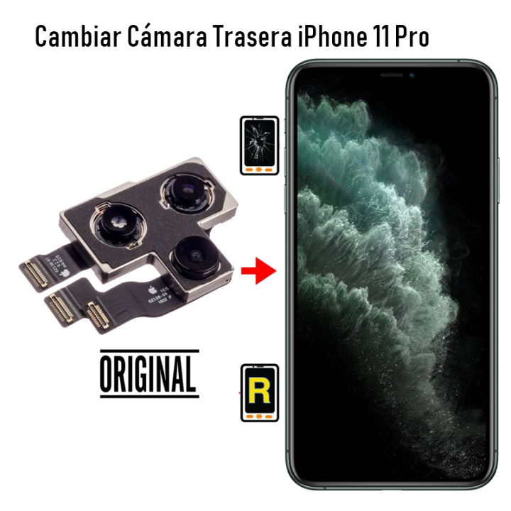 Cambiar Cámara Trasera iPhone 11 Pro
