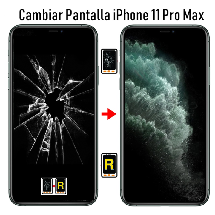 Cambiar Pantalla iPhone 11 Pro Max