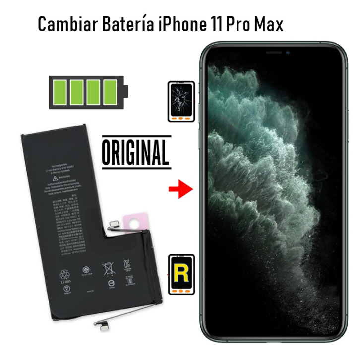 Cambiar Batería iPhone 11 Pro Max