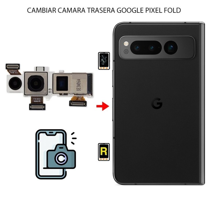 Cambiar Cámara Trasera Google Pixel Fold
