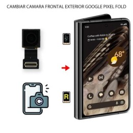 Cambiar Cámara Frontal Externa Google Pixel Fold
