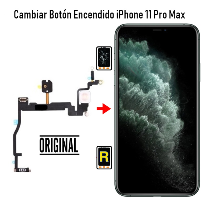 Cambiar Bóton Encendido iPhone 11 Pro Max