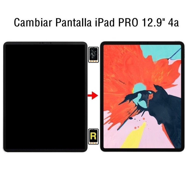 Cambiar Pantalla iPad Pro 12.9 2020 Premium