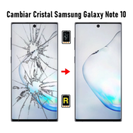 Cambiar Cristal de Pantalla Samsung Note 10 SM-N970F