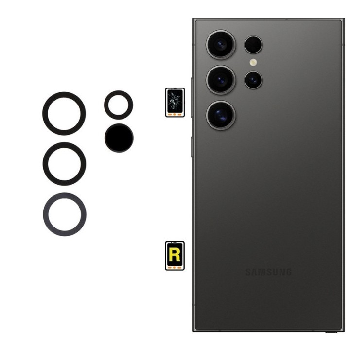 Cambiar Cristal Cámara Trasera Samsung Galaxy S24 Ultra