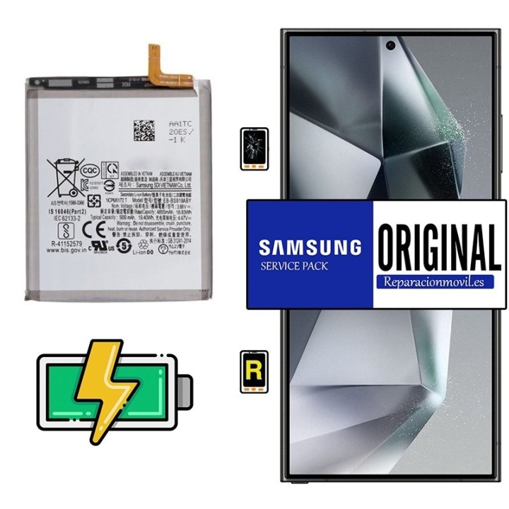 Cambiar Batería Samsung Galaxy S24 Ultra Original