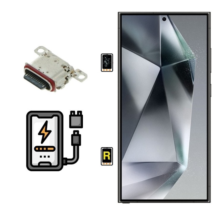 Cambiar Conector de Carga Samsung Galaxy S24 Ultra