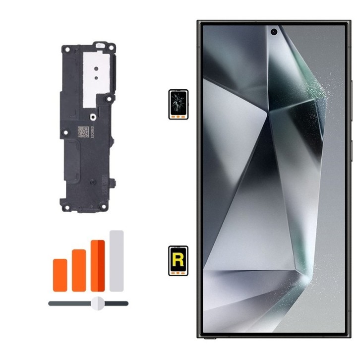 Cambiar Altavoz de Música Samsung Galaxy S24 Ultra