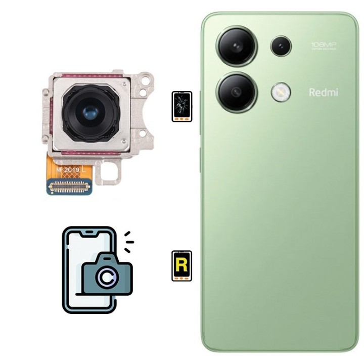 Cambiar Cámara Trasera Xiaomi Redmi Note 13 4G