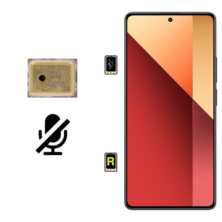 Cambiar Micrófono Xiaomi Redmi Note 13 4G