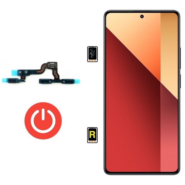 Cambiar Botón de Encendido Xiaomi Redmi Note 13 5G